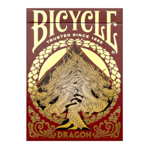 Karte Bicycle Dragon Red