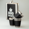 Pljoska Big Boss sa 4 čašice – Premium