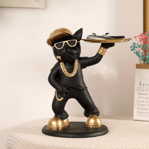 Dekorativna figura – Golden Buldog