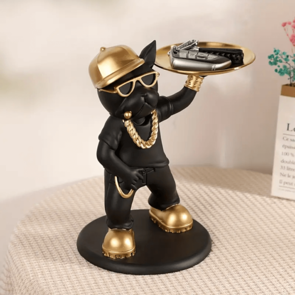 Dekorativna figura – Golden Buldog