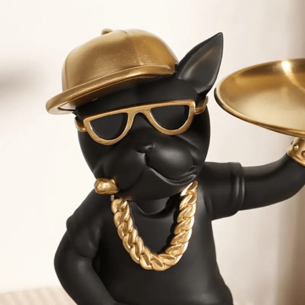 Dekorativna figura – Golden Buldog