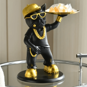 Dekorativna figura – Golden Buldog