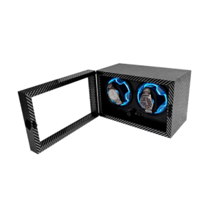 Automatska kutija za satove drvena 1 8 Automatska kutija za satove Carbon 2