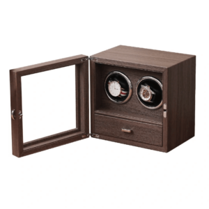 Automatska kutija za satove drvena 1 9 Automatska kutija za satove Mocca 2 + fioka