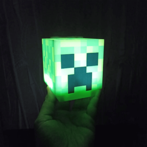 Lampa – Minecraft Creeper