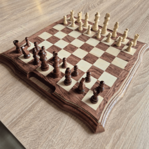 Automatska kutija za sat 7 Šah Drveni